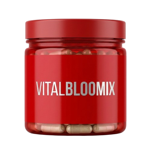 VitalBloomix — Envase del suplemento alimenticio natural